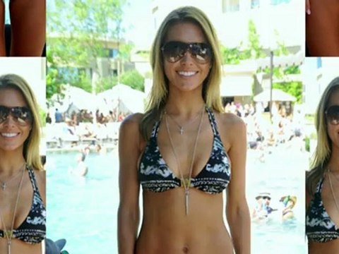 Audrina Patridge Shows Off Her Super Slim Body in Tiny Bikini