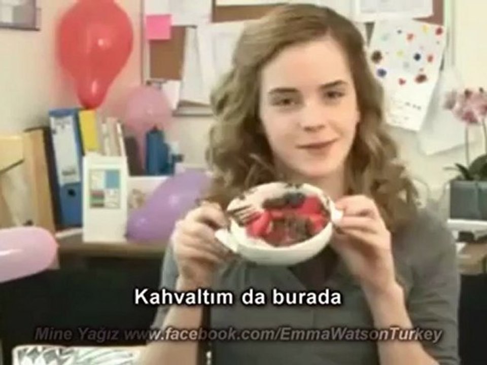 Emma'nın 18. Doğum Günü Mesajı