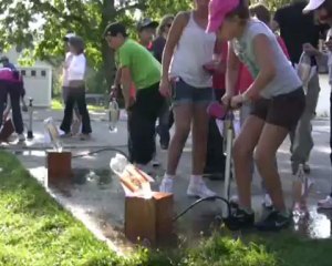 Planetarium itinerant - Atelier fusées à eau