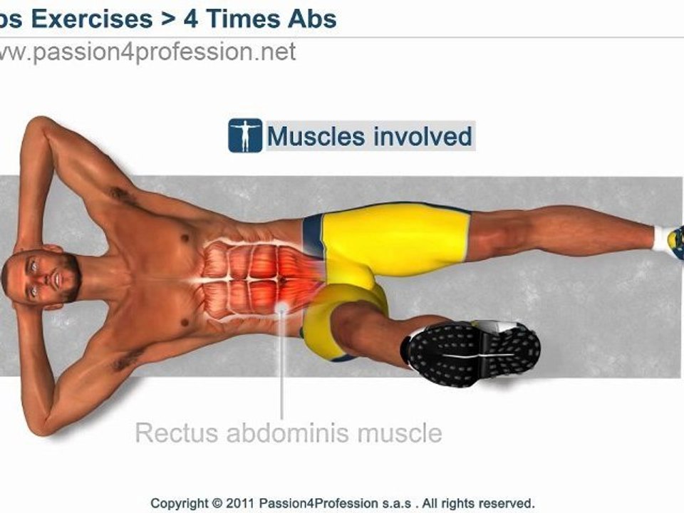 4 Times Abs exercise