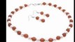Fashionjewelryforeveryone.com - Glass Pearl Glass Bead Necklace Set