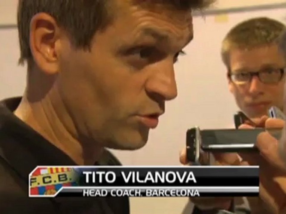 Vilanova: 'Eine Schande, dass Messi nicht dabei sein konnte'