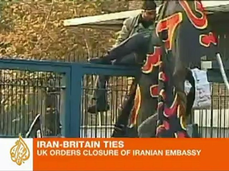 UK expells Iranian diplomats