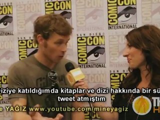 Joseph Morgan ComicCon 2011'de Dizi ve Klaus'tan Bahsediyor