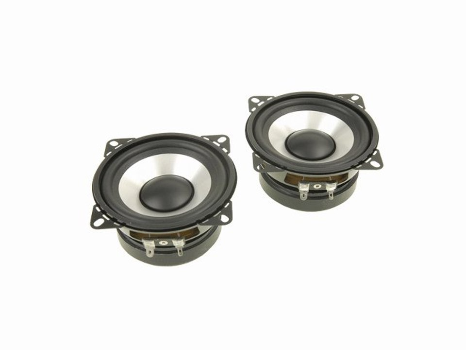 2 Haut-parleurs medium Ø 100 : 150W : Sdx car audio
