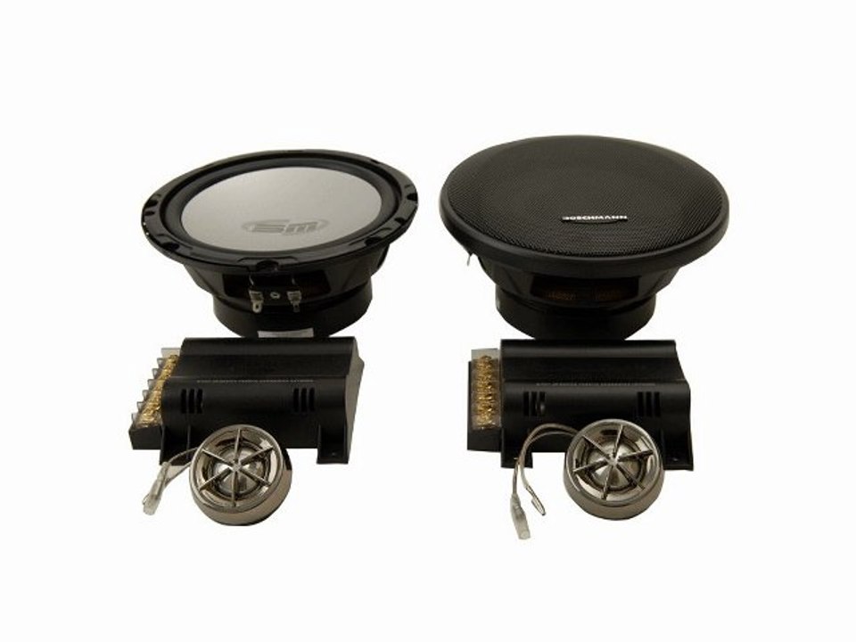 Kit éclaté 2 voies 200W - 2 x Ø 165mm - 2 x Ø 48mm : Boschmann