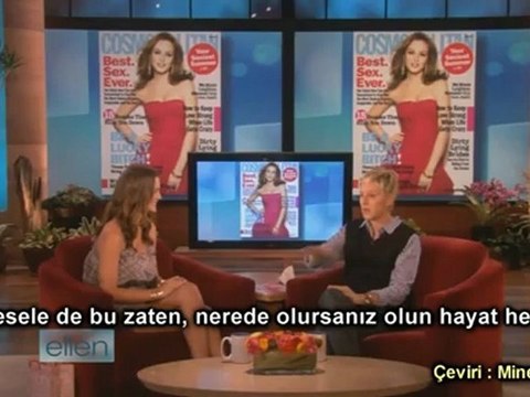 Leighton Meester- Ellen DeGeneres'in Programında - 2009 - Altyazılı