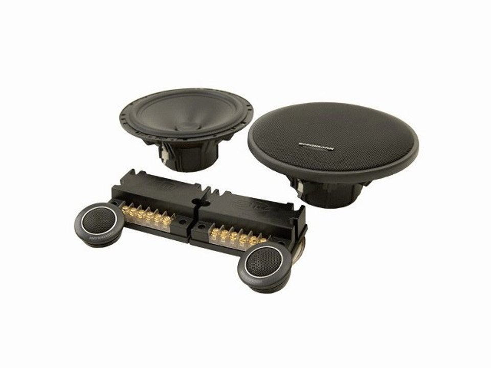 Kit éclaté 2 voies 300W - 2 x ø 165mm - 2 x ø 45mm : Boschmann