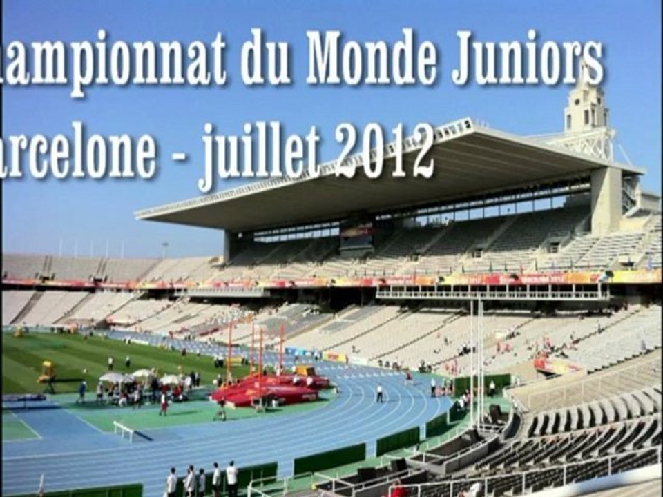 Barcelone "Monde juniors" 2012