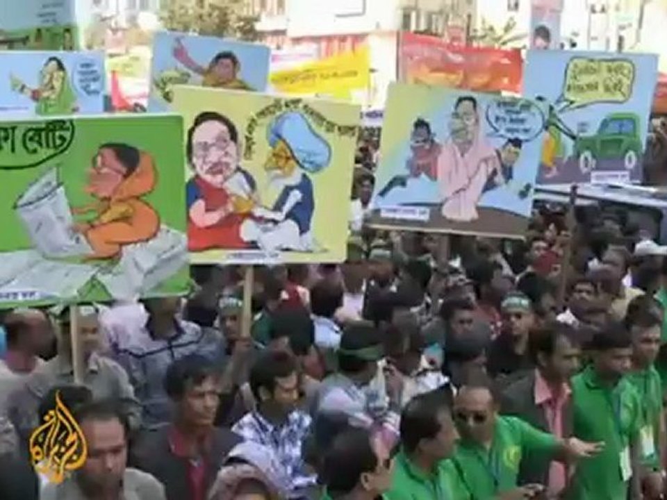 Bangladesh police open fire on protesters