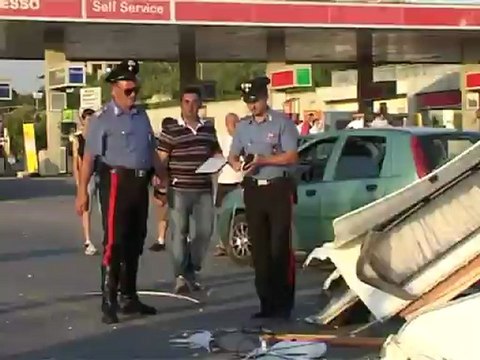 SCIILIA TV (Favara) Incidente sulla S.S. 640. Una donna si trova in gravi condizioni