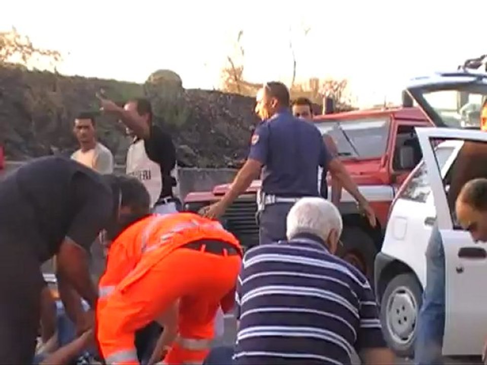 SICILIA TV (Favara) Grave incidente sulla SP122 Castrofilippo-Canicatti'. 3 i feriti gravi