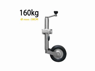 Roue jockey + collier 160 Kg : Autoselect