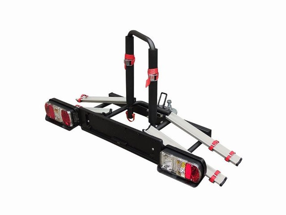 Porte-vélos arrière rabattable pour boule d'attelage : Driver