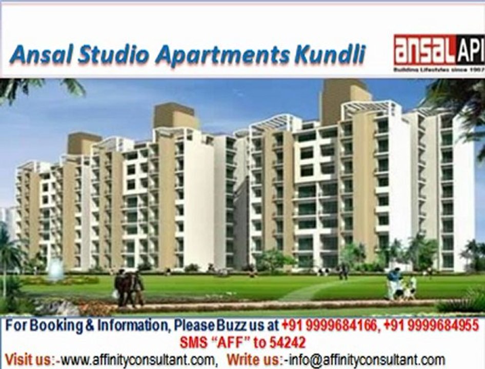 Ansal studio apartments kundli sonepat @ 09999684166, studio apartments kundli sonepat