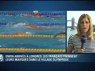 Entraînement perturbé pour les nageurs français