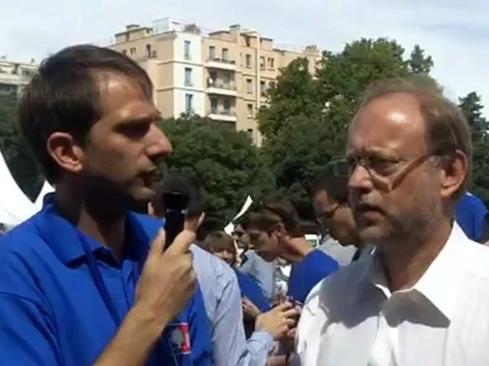 Brice Alzon interview Charles Menoret secrtaire gnral de la fdration Commerce Industrie