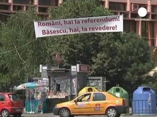 Romania opposition calls for Basescu vote boycott