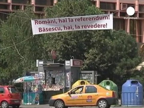 Romania opposition calls for Basescu vote boycott