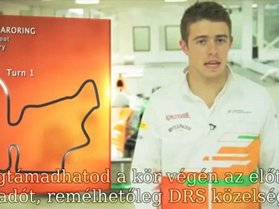 Paul di Resta a Hungaroringről