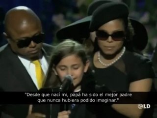 La hija de Jackson: era el mejor padre que pudiera imaginar