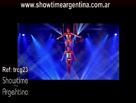 Ref: trcg23 Acrobats Trapeze Equilibrists Circus Acts Aerial Performers showtimeargentina@hotmail.com