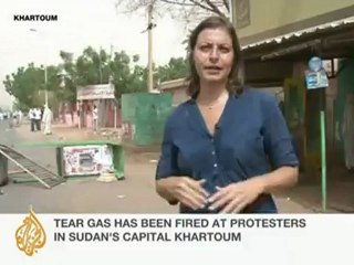 Police fire teargas at protest in Khartoum suburb