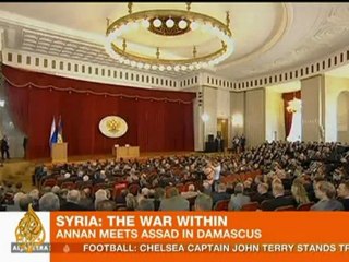 Annan hails 'constructive' talks with Assad