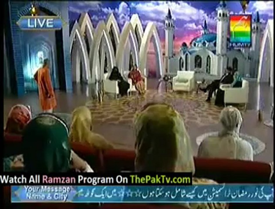 Noor e Ramzan Hum Ke Saath By Hum TV - 25th July 2012 (Aftari) - Part 1