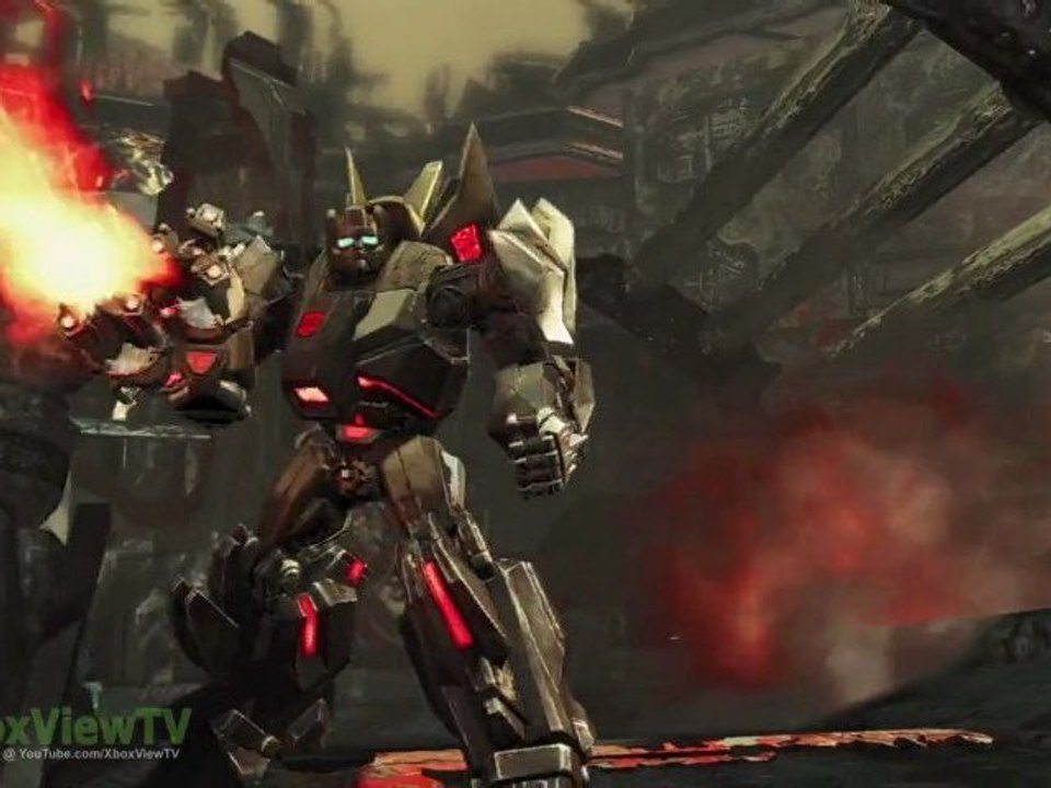 TRANSFORMERS Fall of Cybertron | Multiplayer Debut Gameplay-Trailer | 2012 | HD