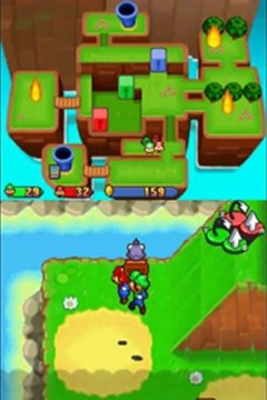 mario et luigi les frères du temps parti6 panic a Yoshis island