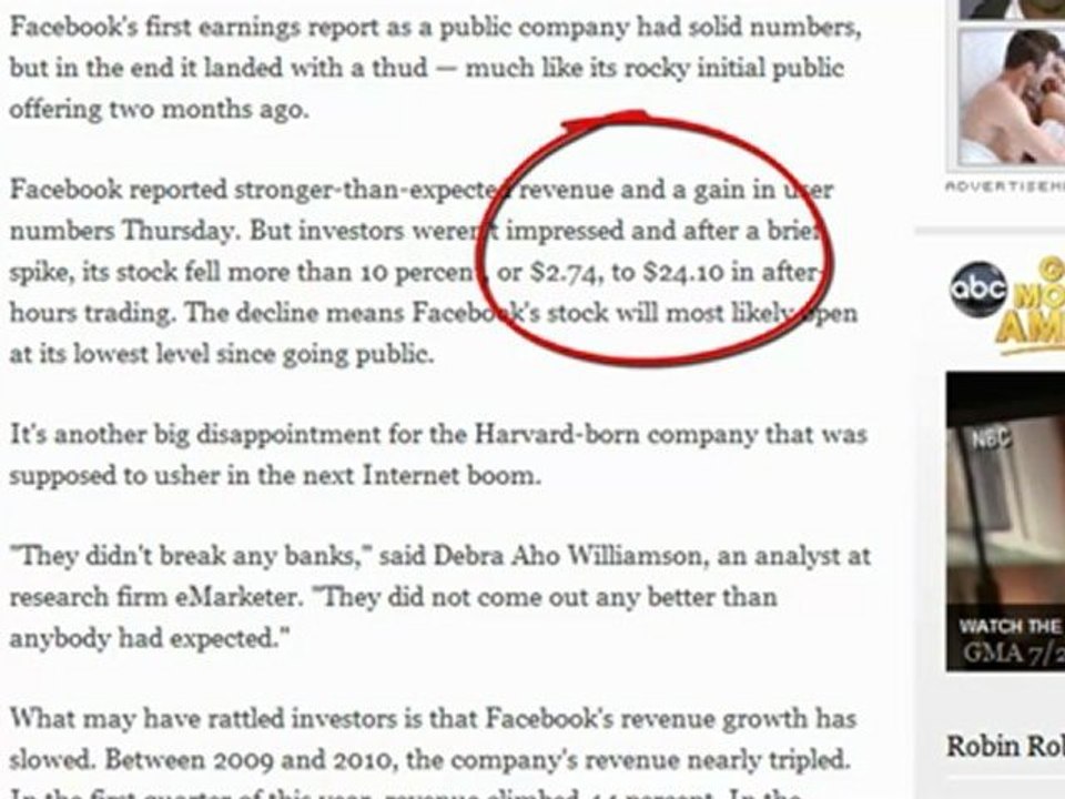 Facebook's Advertising Problems
