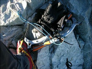 Barre des Ecrins le 31 juillet 2012