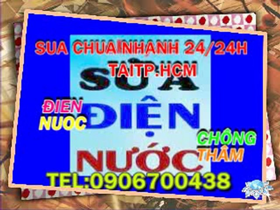 THỢ SỬA ĐIỆN TẠI QUẬN TÂN BÌNH TPHCM 0906700438