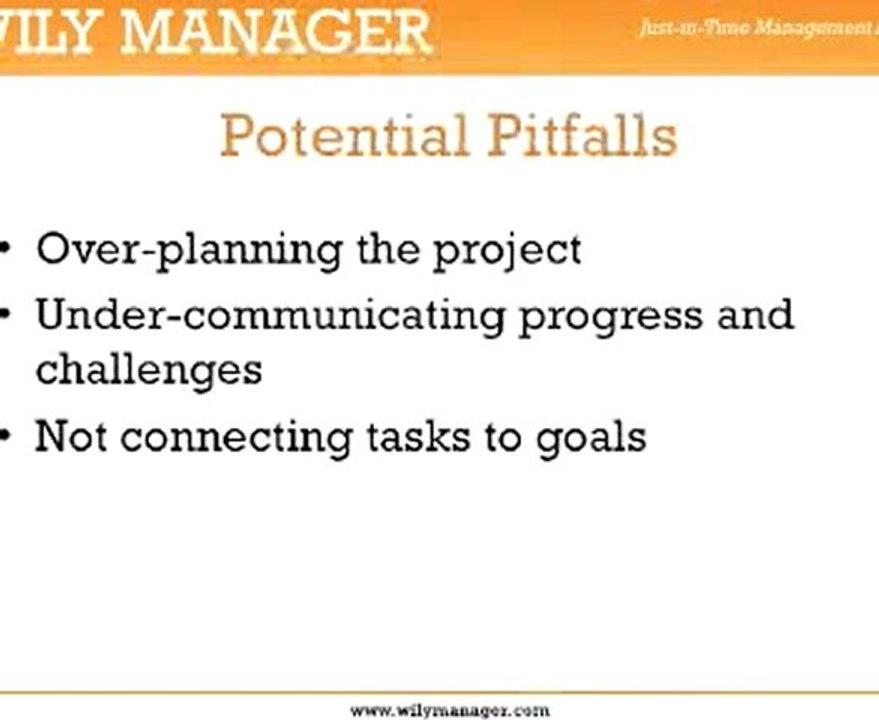 Project Management Steps - A Step by Step Guide for Busy Managers.