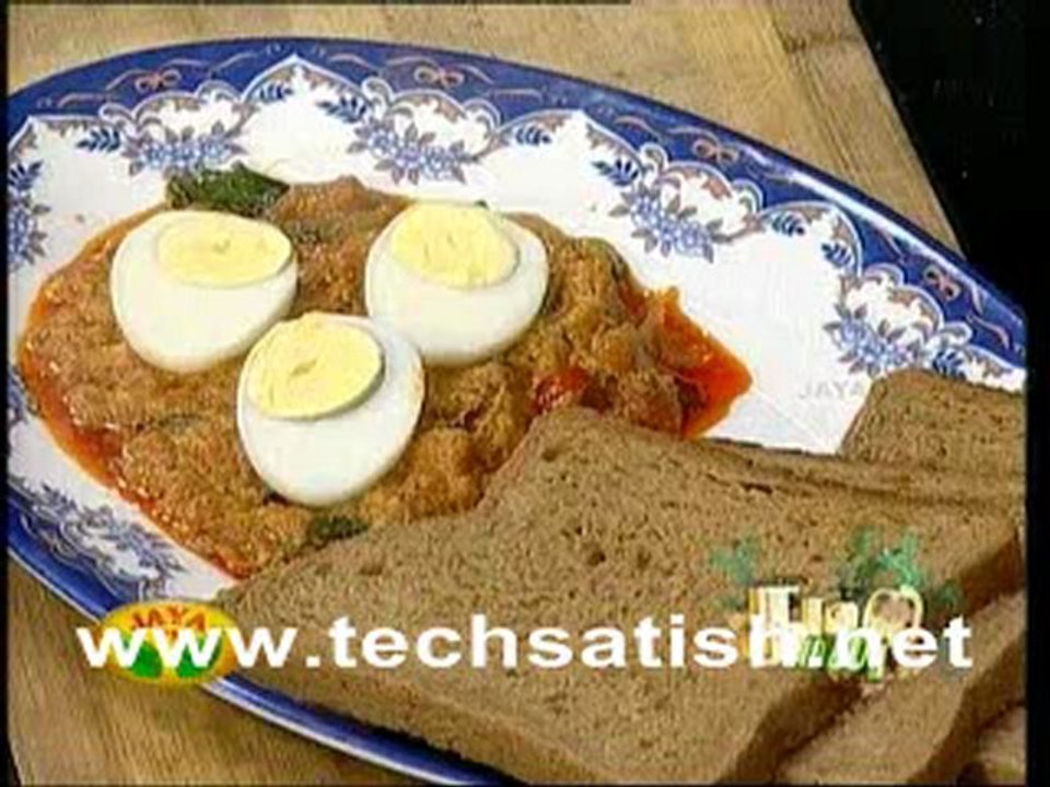 Jaya Tv Adhityas Kitchen Malabar Egg Masala