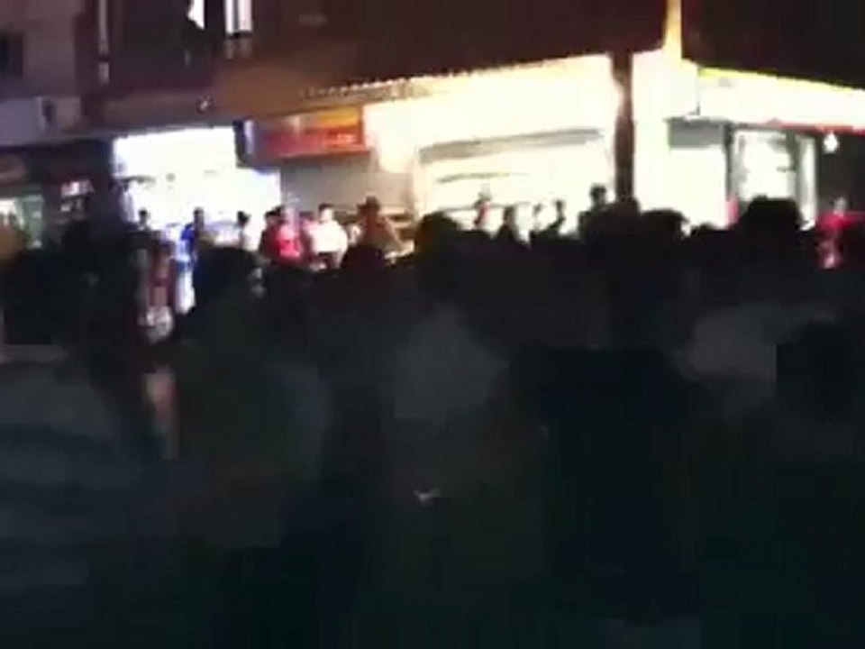 Syria فري برس  حلب  مظاهرة الأشرفية شارع آزادي 24 7 2012 ج5 Aleppo