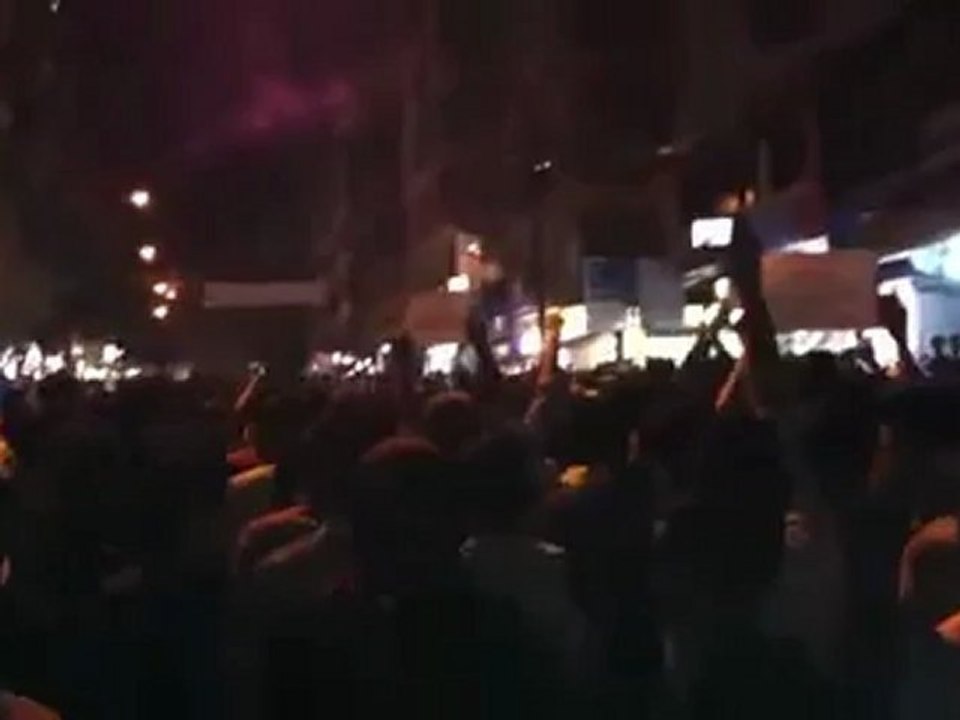 Syria فري برس  حلب  مظاهرة الأشرفية شارع آزادي 24 7 2012 ج3 Aleppo