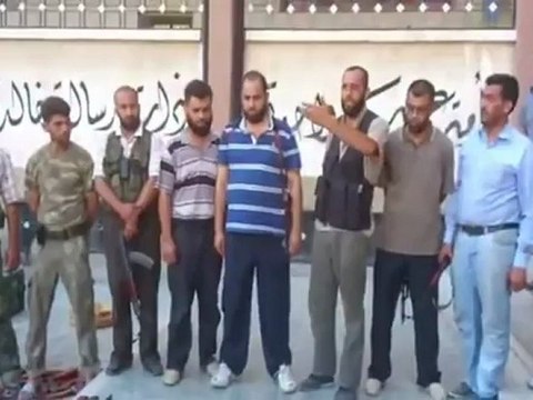 Syria فري برس حلب المدينة غنائم لواء التوحيد في مدينة حلب 25 7 2012 Aleppo