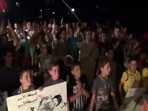 Syria فري برس ادلب كفر يحمول مسائية نصرة للمدن المنكوبة خامس يوم 24 7 2012 Idlib