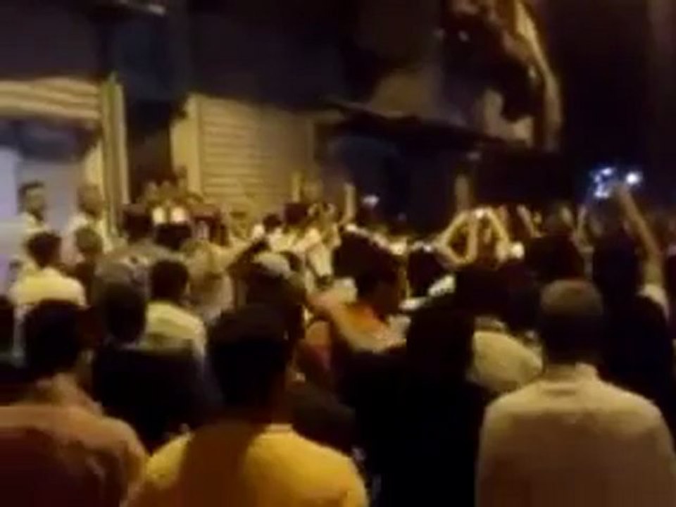 Syria فري برس  حلب مظاهرة بستان القصر 24 7 2012 ج4 Aleppo