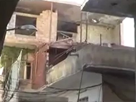 Syria فري برس ريف دمشق دمار المنازل نتيجة القصف زبداني 23 7 2012 ج1 Damascus
