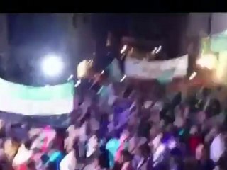Syria فري برس حلب السكري مسائية حاشدة   23 7 2012 جـ4 Aleppo