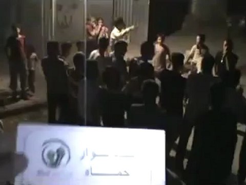 Syria فري برس حماه المحتلة الفيحاء مسائية تهتف للمدن المنكوبة 23 7 2012 Hama