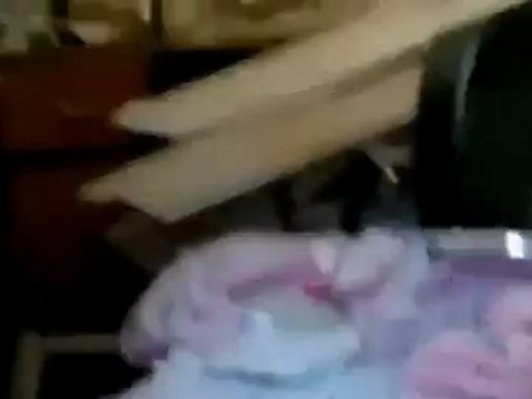 Syria فري برس درعا خربة غزالة آثار الدمار الذي خلفه القصف المدفعي الاثنين 23 7 2012 جـ4 Daraa