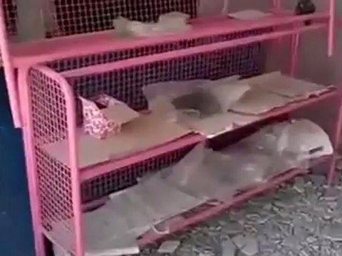 Syria فري برس درعا خربة غزالة آثار الدمار الذي خلفه القصف المدفعي الاثنين 23 7 2012 جـ1 Daraa