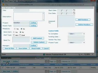 Manage Projects More Efficiently with Commence CRM Software
