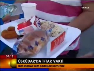 Üsküdar'daki İftar Sofraları Hem Ruhları Hem Karınları Doyuruyor- Kanal 7