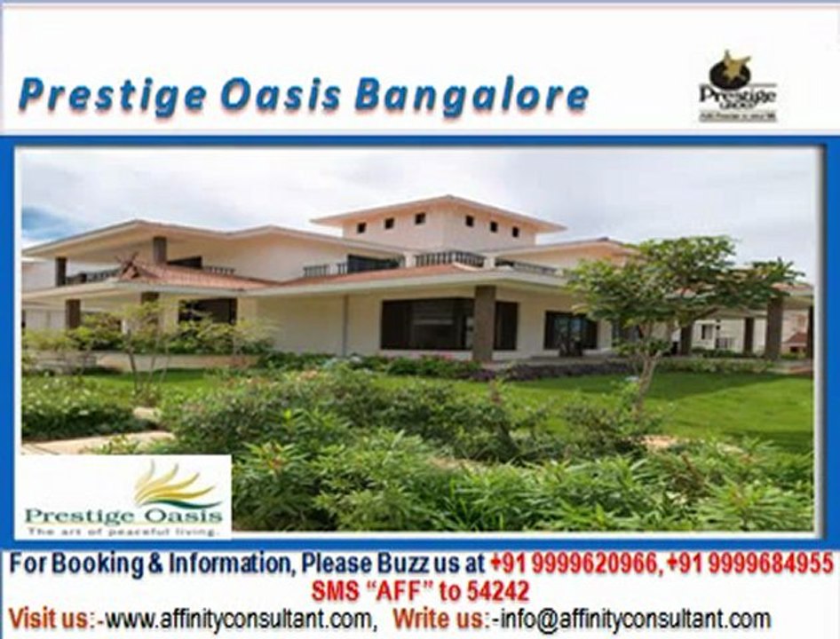 Prestige Oasis Doddaballapur Road Bangalore @ 09999620966, Prestige Oasis, Prestige Oasis Bangalore