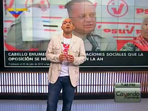 (VÍDEO) Cayendo y Corriendo 23.07.2012 Parte 3/3